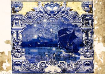 Blue azulejos