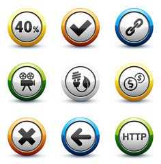 icône bouton internet