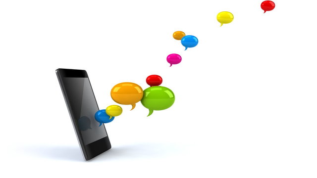 Smartphone et bulles