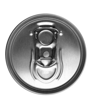 close up of an unopened tin can