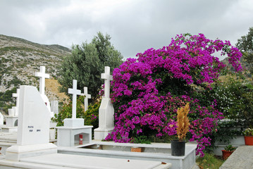 Friedhof auf Naxos