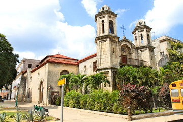 Church in old Havana, Cuba