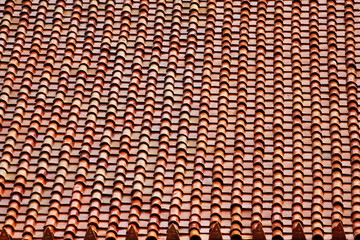 Temple roof in Thailand.