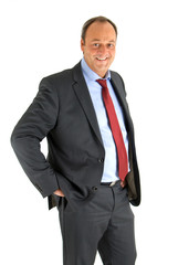 Freundlicher Geschäftsmann