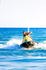 Man on a jet ski