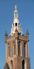 Turm der St. Christoffel Kathedraal in ROERMOND / Niederlande