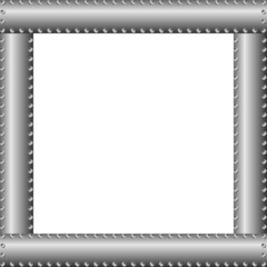 Metal background with rivets