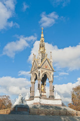 Fototapeta na wymiar Albert Memorial at London, England