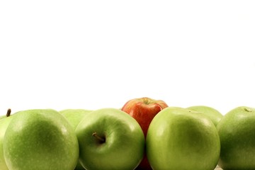 Äpfel isoliert