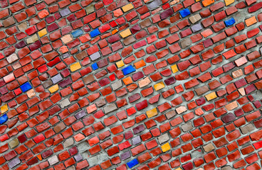 Abstract mosaic background