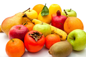 a lot of different fruits