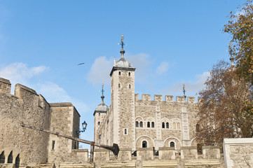 Fototapeta na wymiar Tower of London at London, England