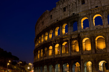 Colesseum by night