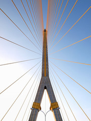 Mega sling Bridge,Rama 8, in bangkok Thailand - 37174660