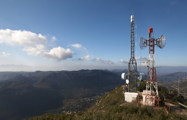 telecommunication tower