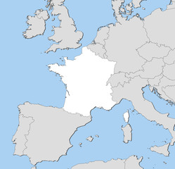 Map of France