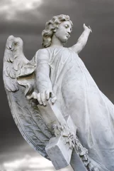 Wandaufkleber Angel sculpture © vali_111