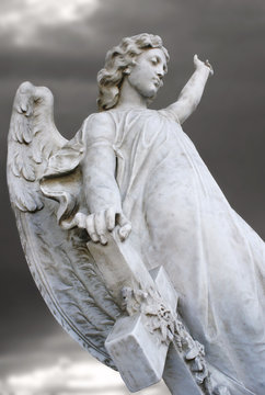 Angel sculpture