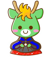 干支　辰イラスト