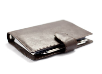 pda agenda en cuir organiser