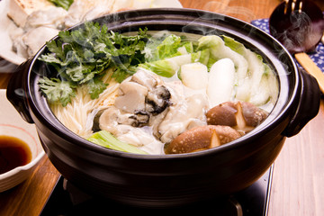 カキの鍋