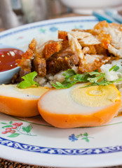 Rice crispy pork