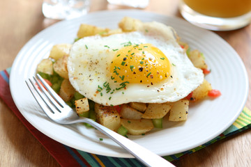 Fried Egg and Potatoes