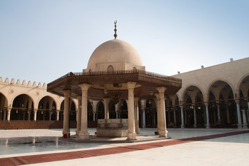 Fototapeta na wymiar Mosque Amr Ibn al-As