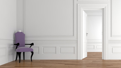 Interno vuoto da arredare
