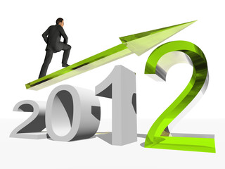 High resolution conceptual 3D 2012 year