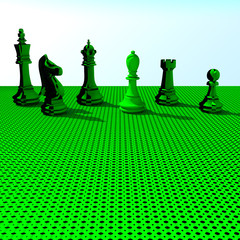 Chess battle