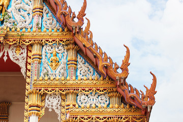 Fototapeta na wymiar Buddhist temple, Thailand.