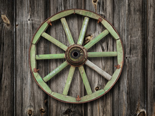 wooden wheel