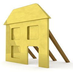 Goldene Fassade