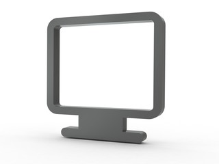 3d Icon Monitor
