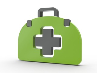 3d Icon Arztkoffer