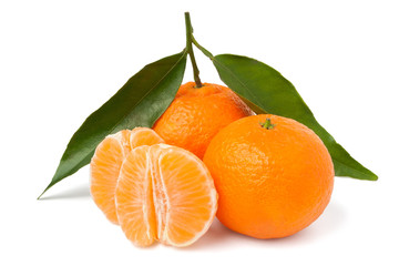 group of tangerines