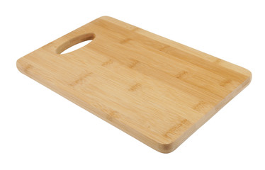 Cutting board isolated on white background