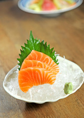 salmon Sashimi