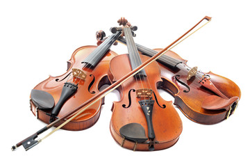 violons et trois quart
