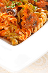 Pasta with vegetables
