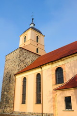Fototapeta na wymiar Stadtkirche Zehdenick
