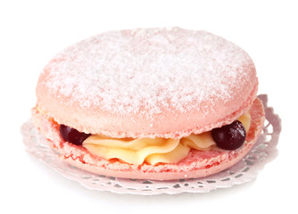 Cake isolated on white