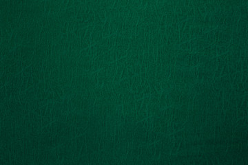 green leather surface