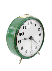 Old retro alarm clock