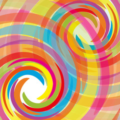 Fototapeta na wymiar Abstract bacground with rainbow, vector illustration eps 10.0