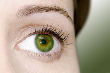 Woman Green Eye