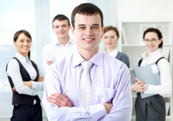 Fototapeta premium business team