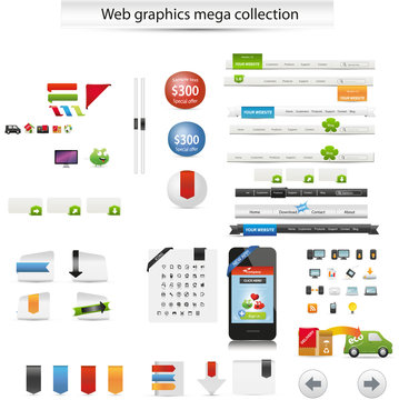 Web graphics mega collection