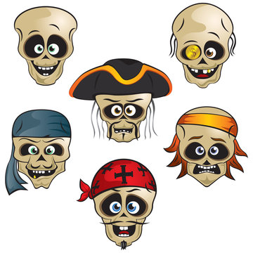 Pirates Skulls